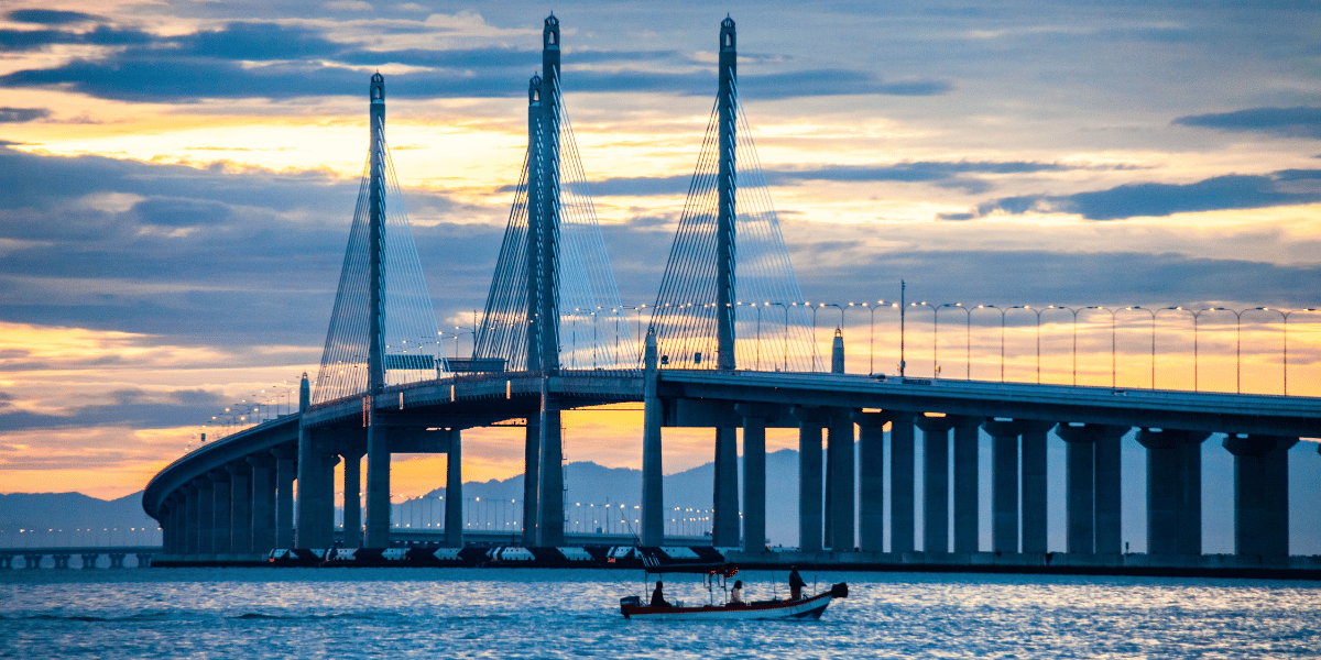 Penang Bridge Image